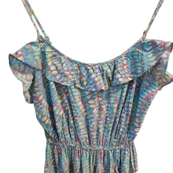 Lilly Pulitzer Kalen Dress Midi Spaghetti Size Small Women's - Picture 4 of 7